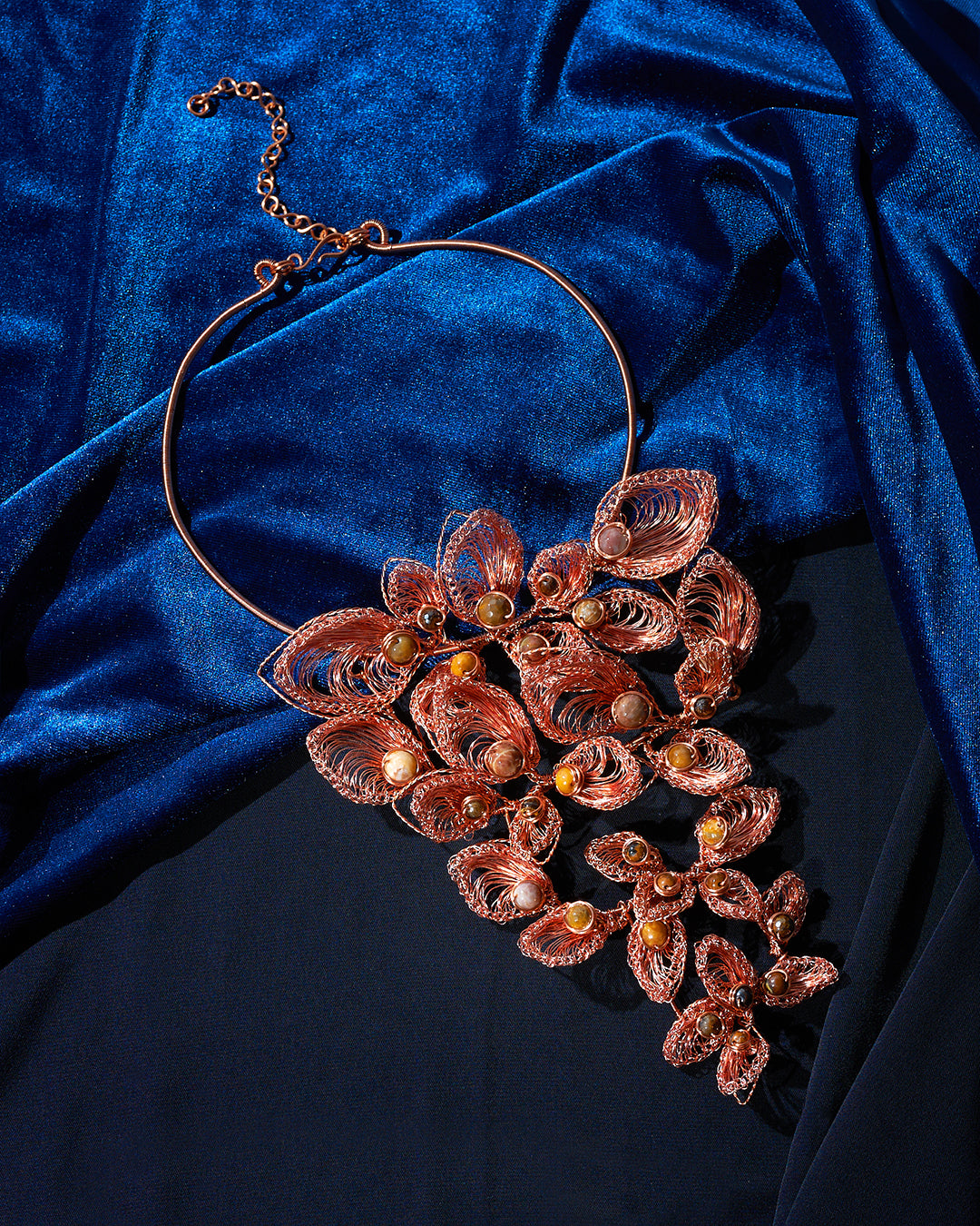 Padma Necklace Rose Gold