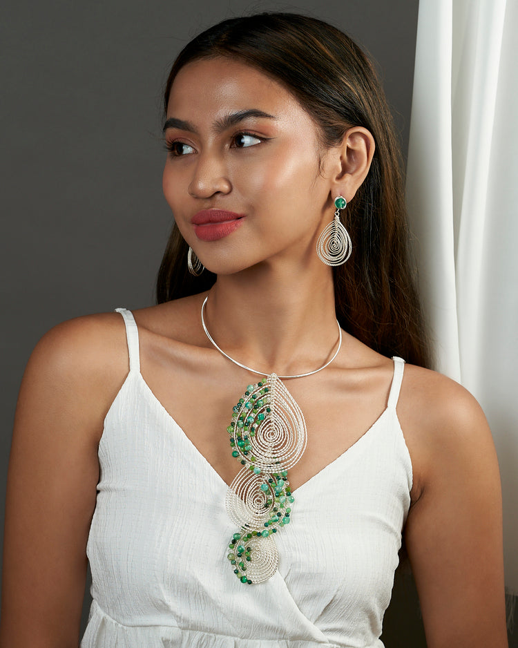 Nebula Silver Earrings