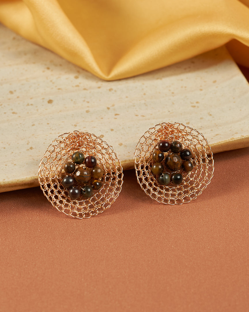 Helios Earrings Gold