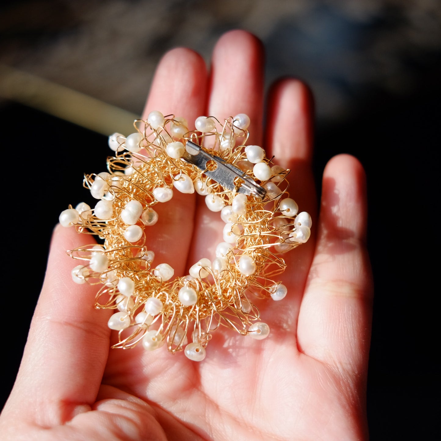 BROOCH CAHAYA PEARL G