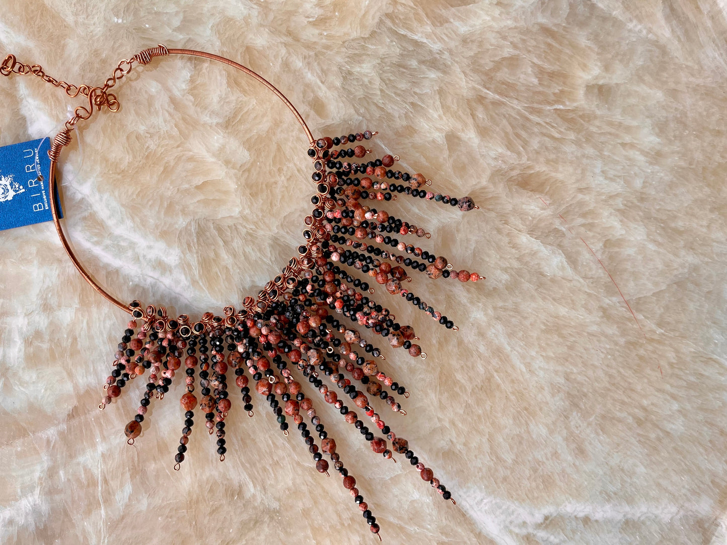 STARS CHOKER ROSE GOLD
