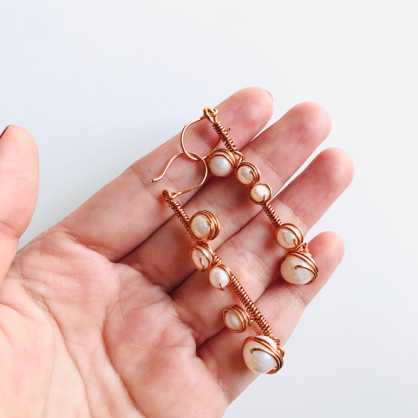 KLADIA EARRING PEARL RG