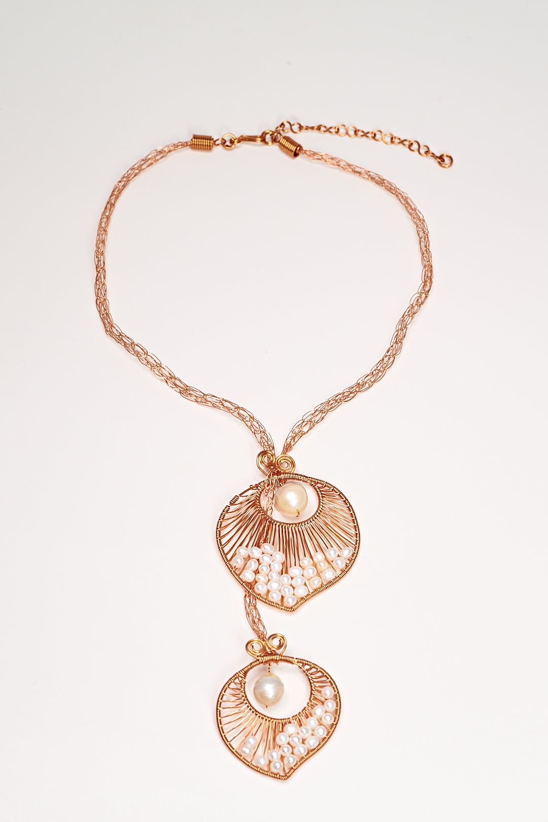 ZANNA LONG CHAIN PEARL RG