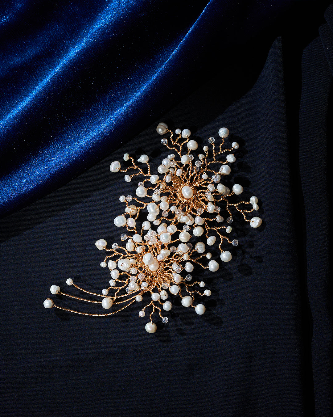 Kanaka Pearl Gold Necklace (2 in 1)