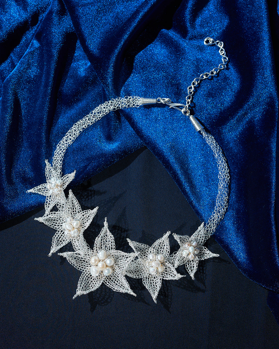 Sekar Necklace Pearl Silver