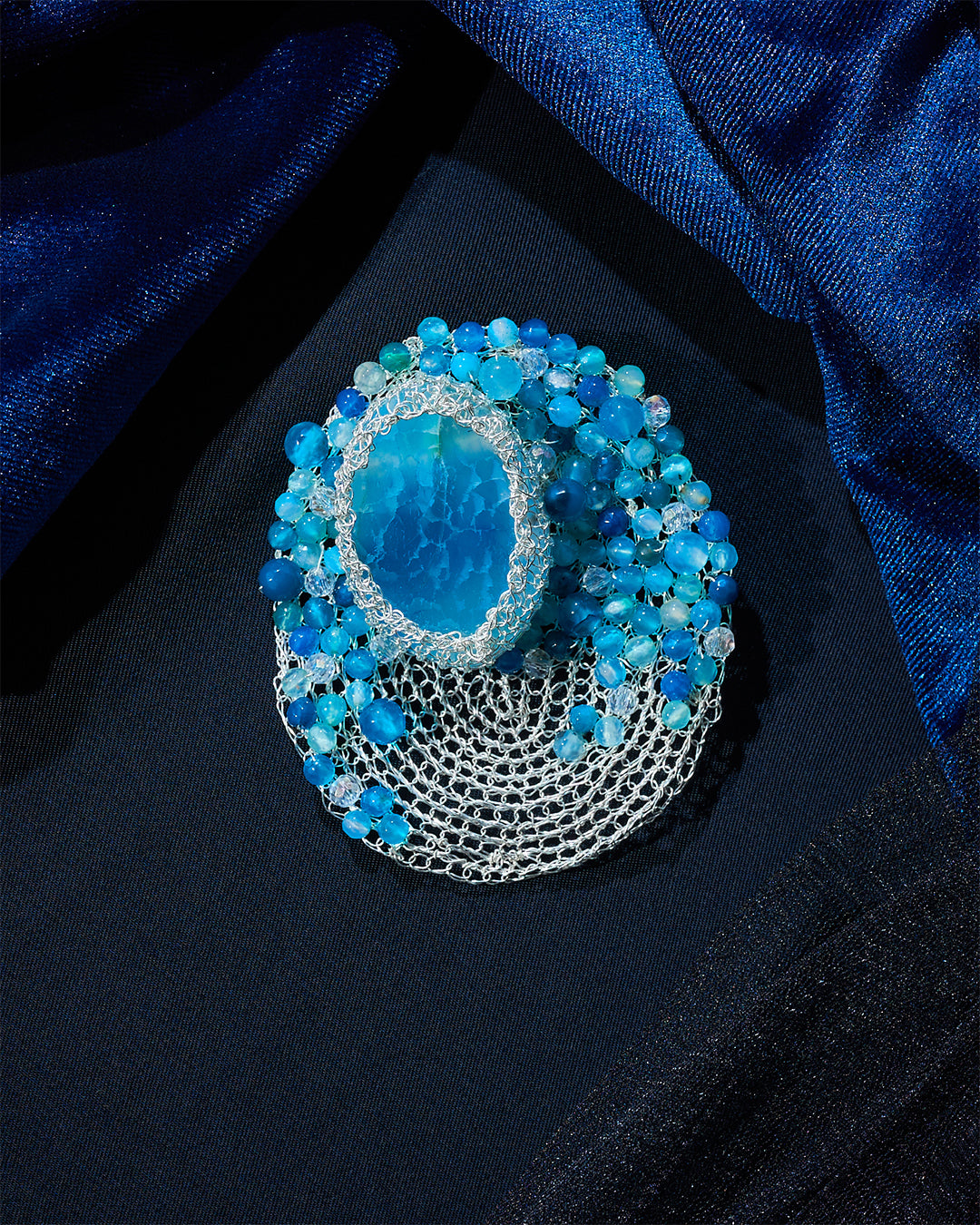 Zenara Brooch Silver