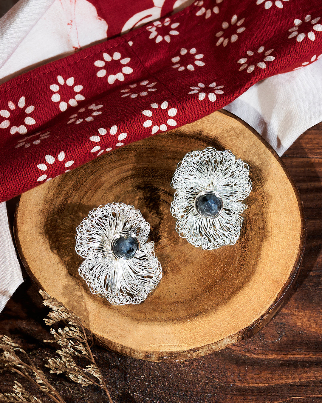 Puspita Silver Earrings