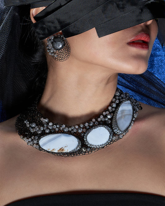 Zenara Black Necklace