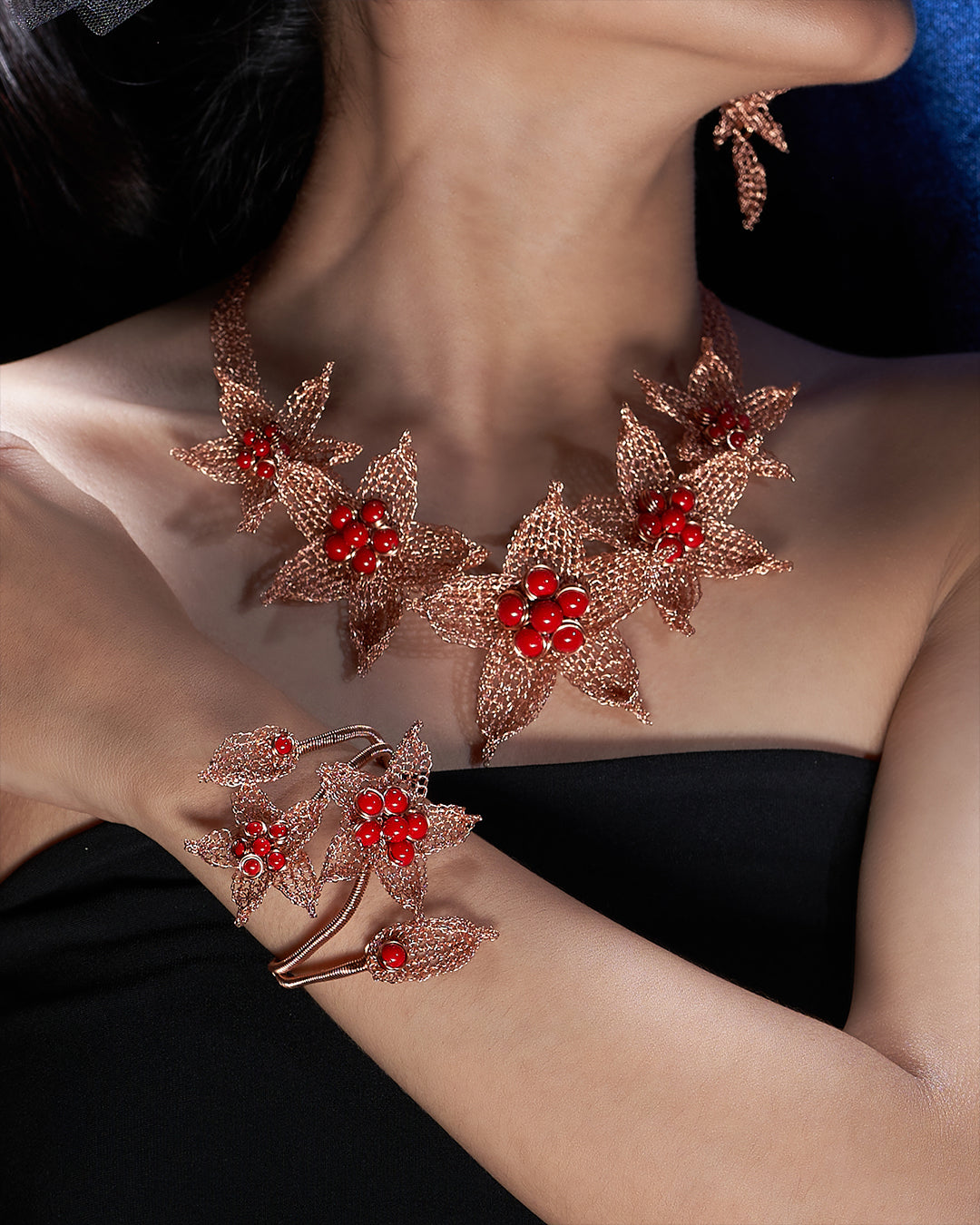 Sekar Necklace Red RG