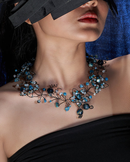 Asoka Black Necklace