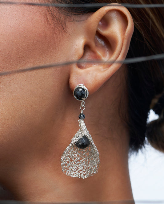 Elara Silver Earring