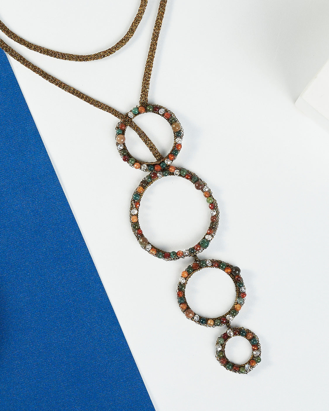 Ophelia Mixed Green Necklace