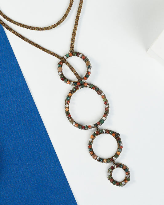 Ophelia Mixed Green Necklace