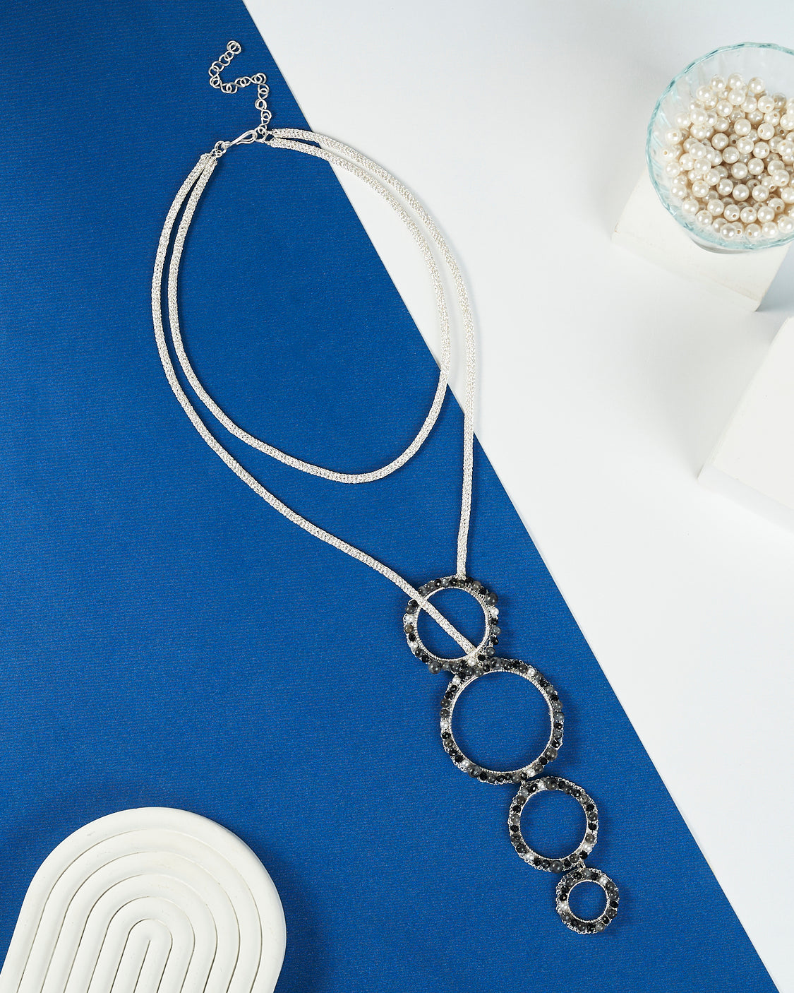 Ophelia Silver Necklace