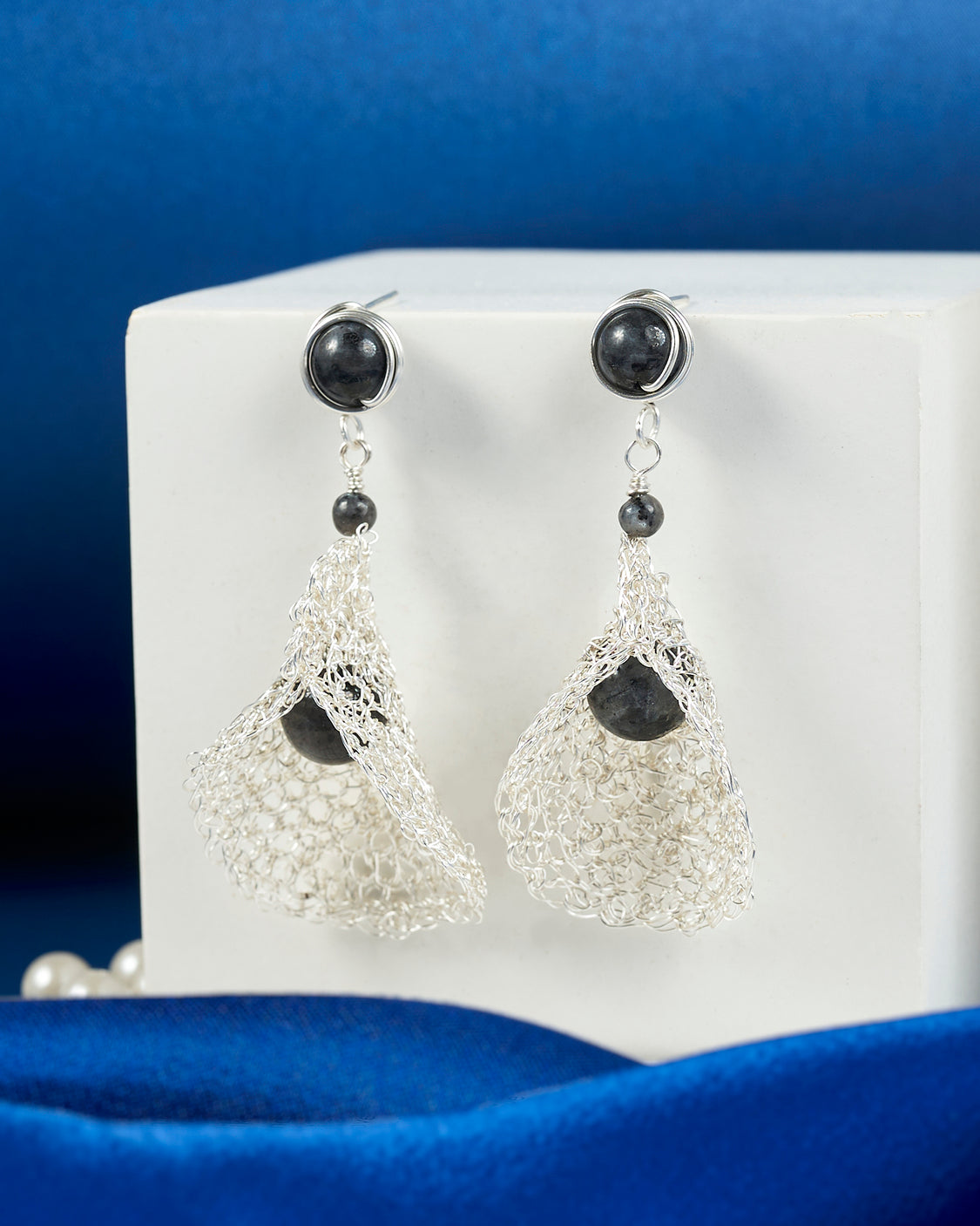 Elara Silver Earring
