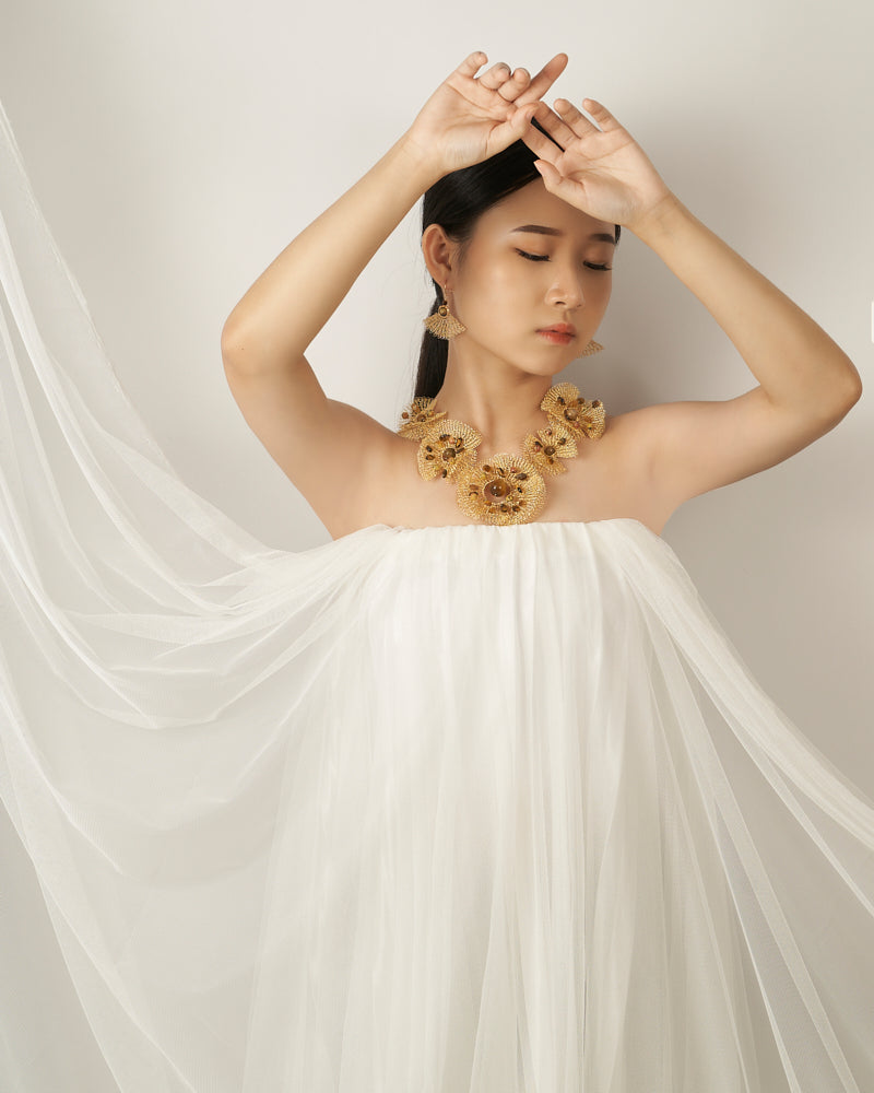 Dreamy Lyra Tiger Eye Gold