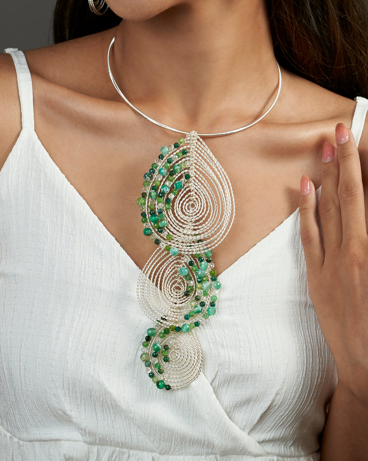 Nebula Silver Necklace