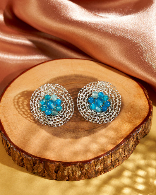 Helios Earrings Silver