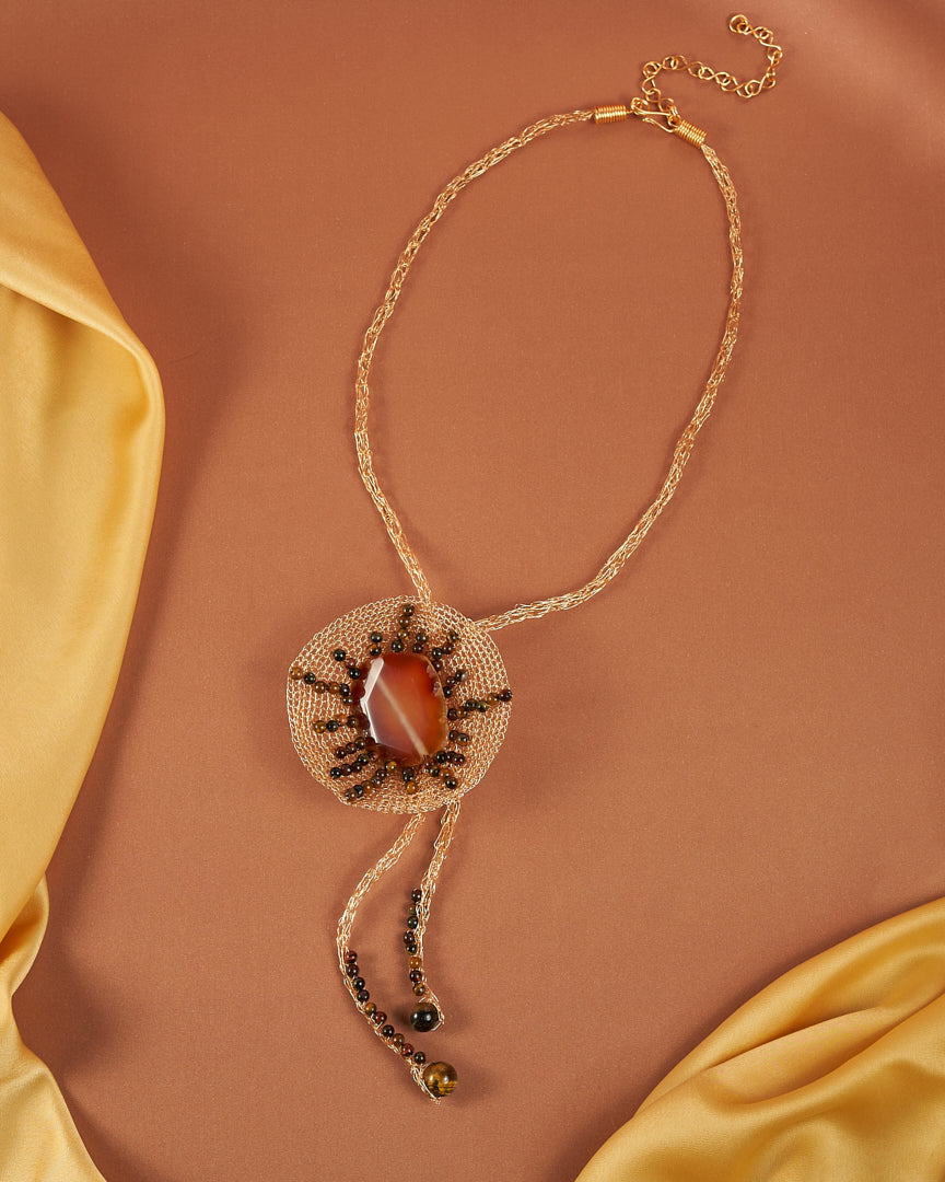 Helios Gold Necklace