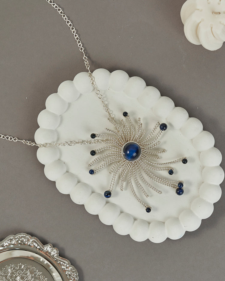 Flare Silver Necklace