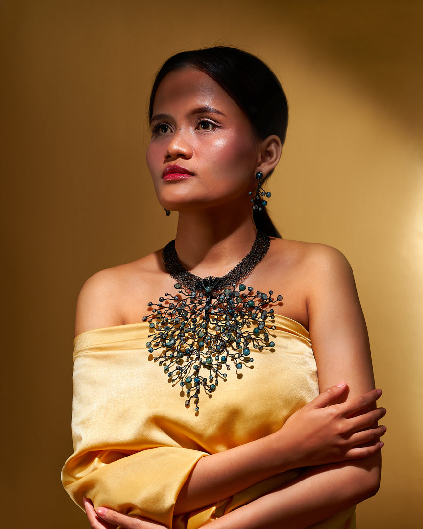 Luxelle Black Necklace