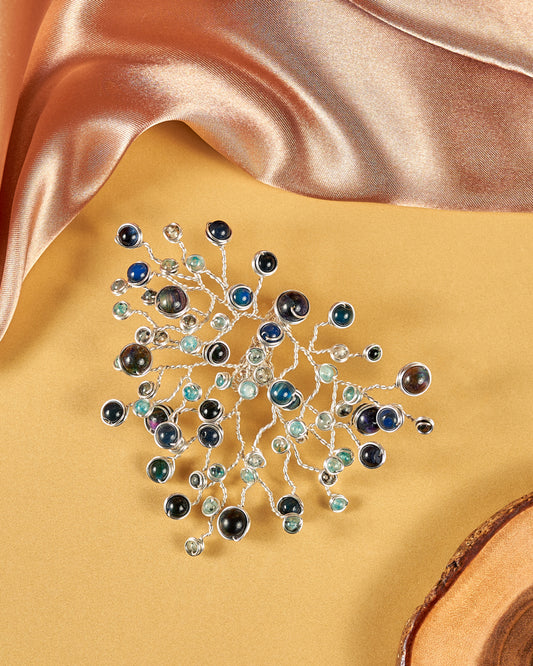 Luxelle Brooch Silver