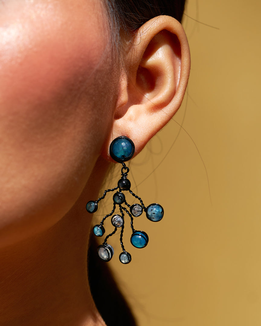 Luxelle Earrings Black