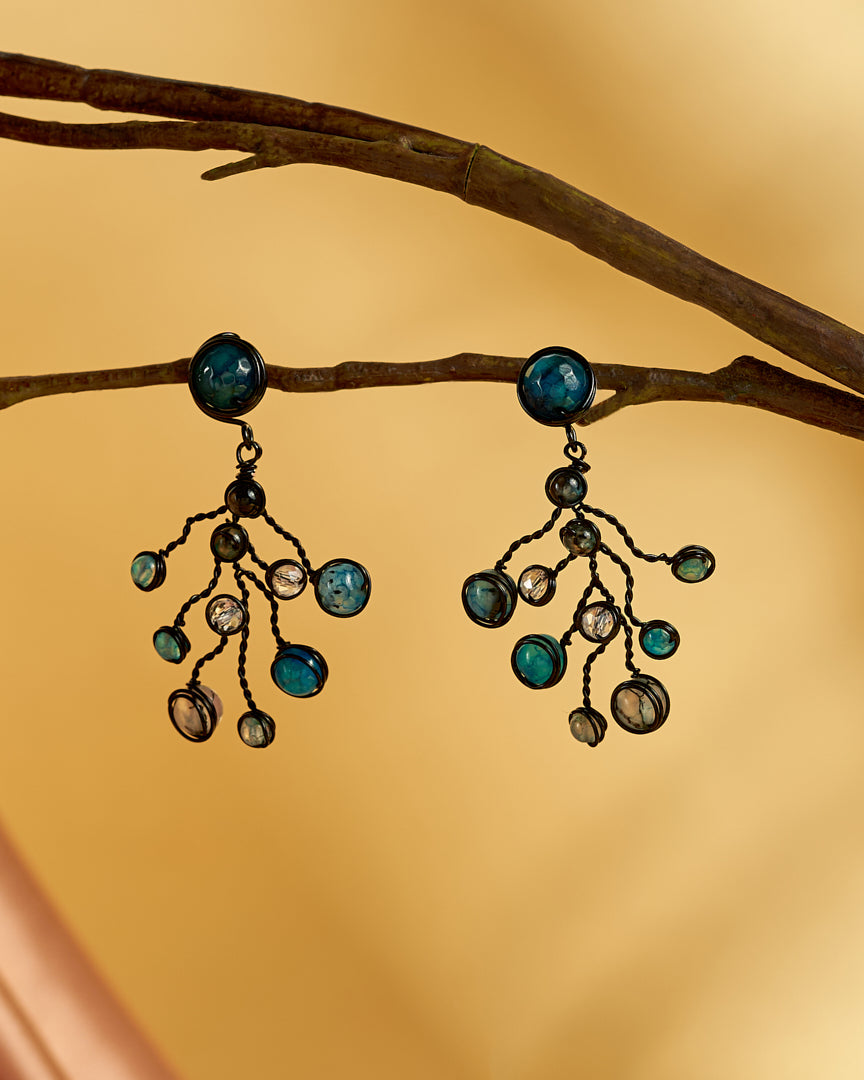 Luxelle Earrings Black