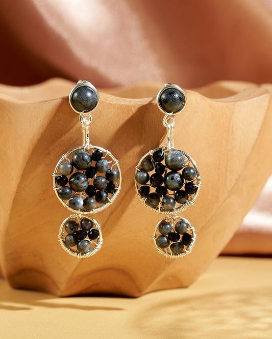 Majora Earrings Silver