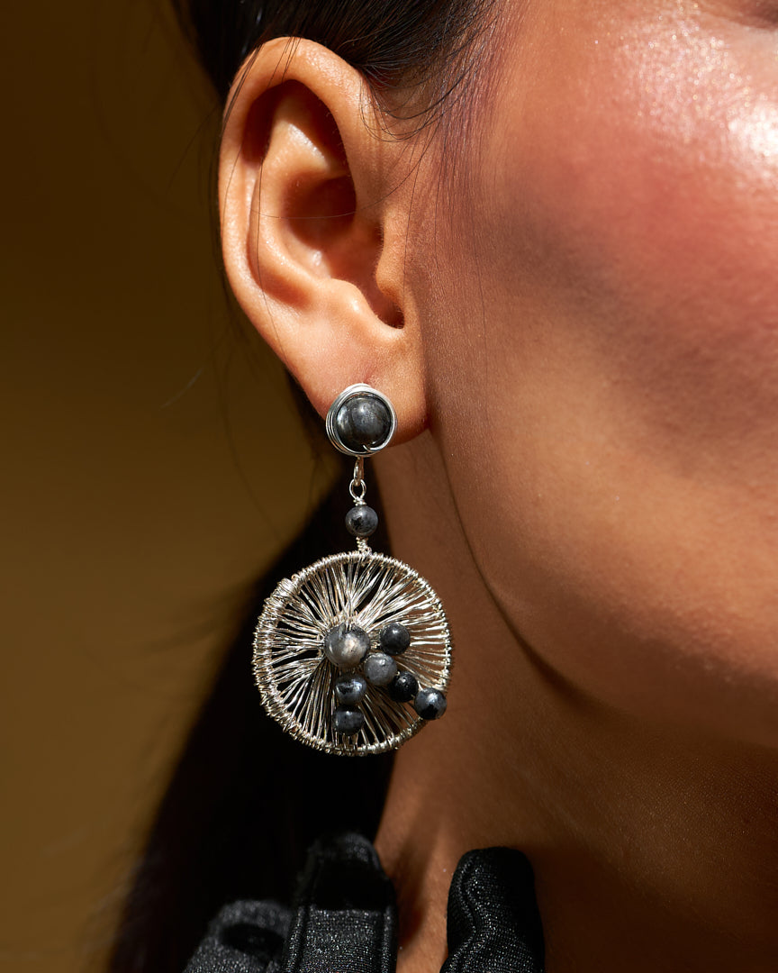 Revia Earrings Silver