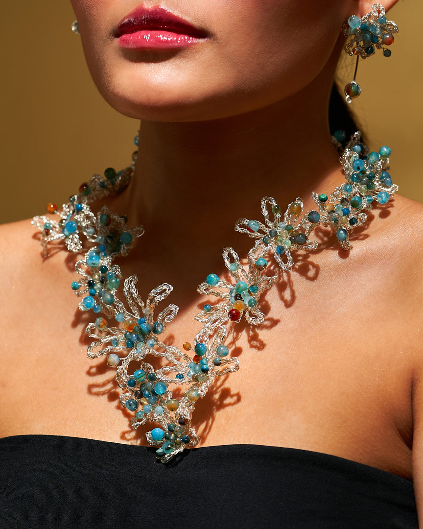 Sora Silver Necklace