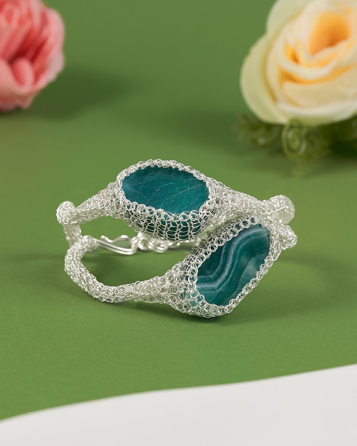 Candela Silver Bangle