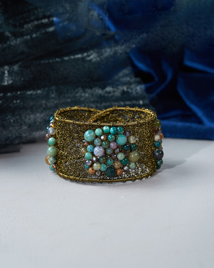 Zenara Green India Vintage Bangle