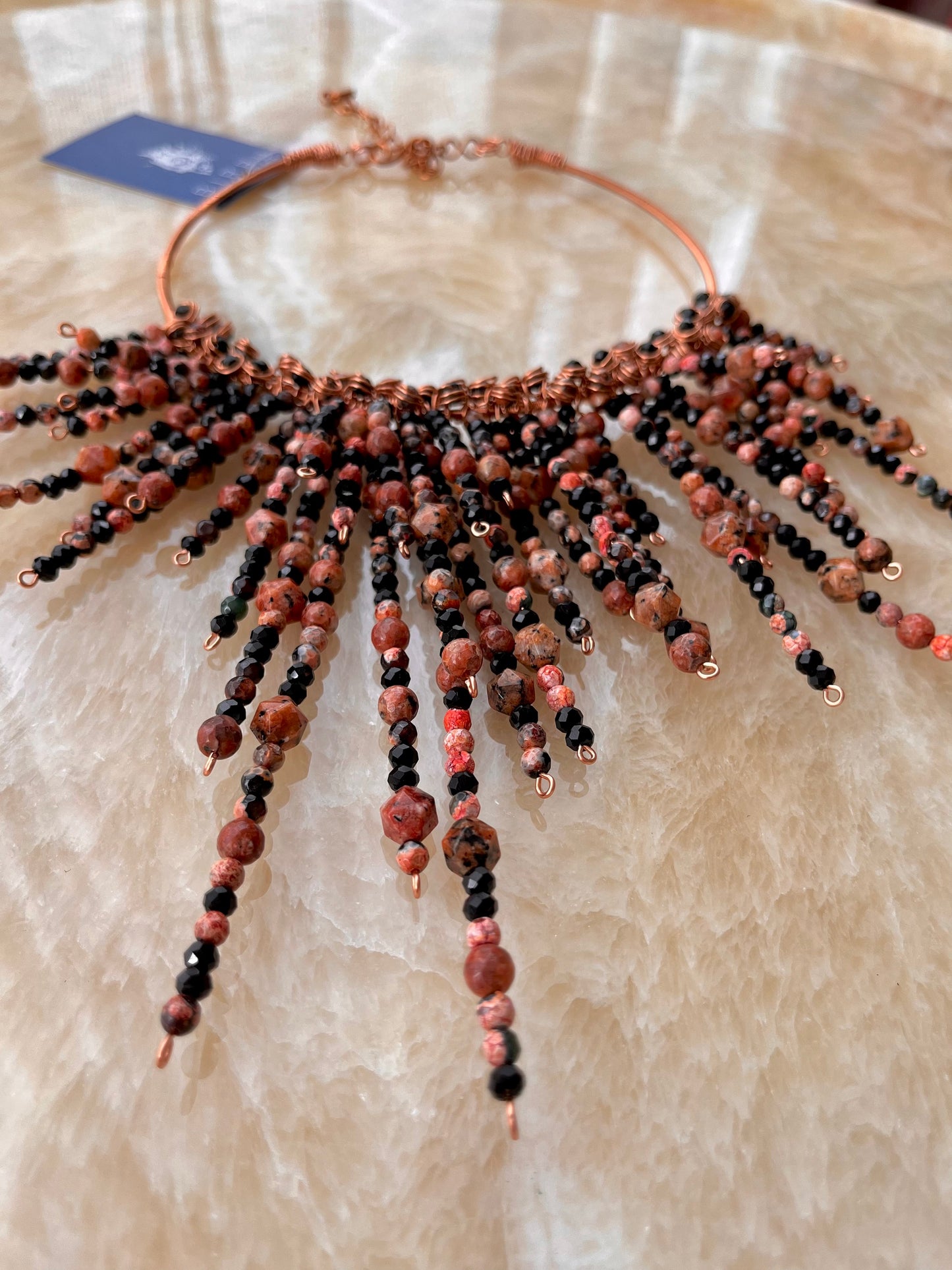STARS CHOKER ROSE GOLD