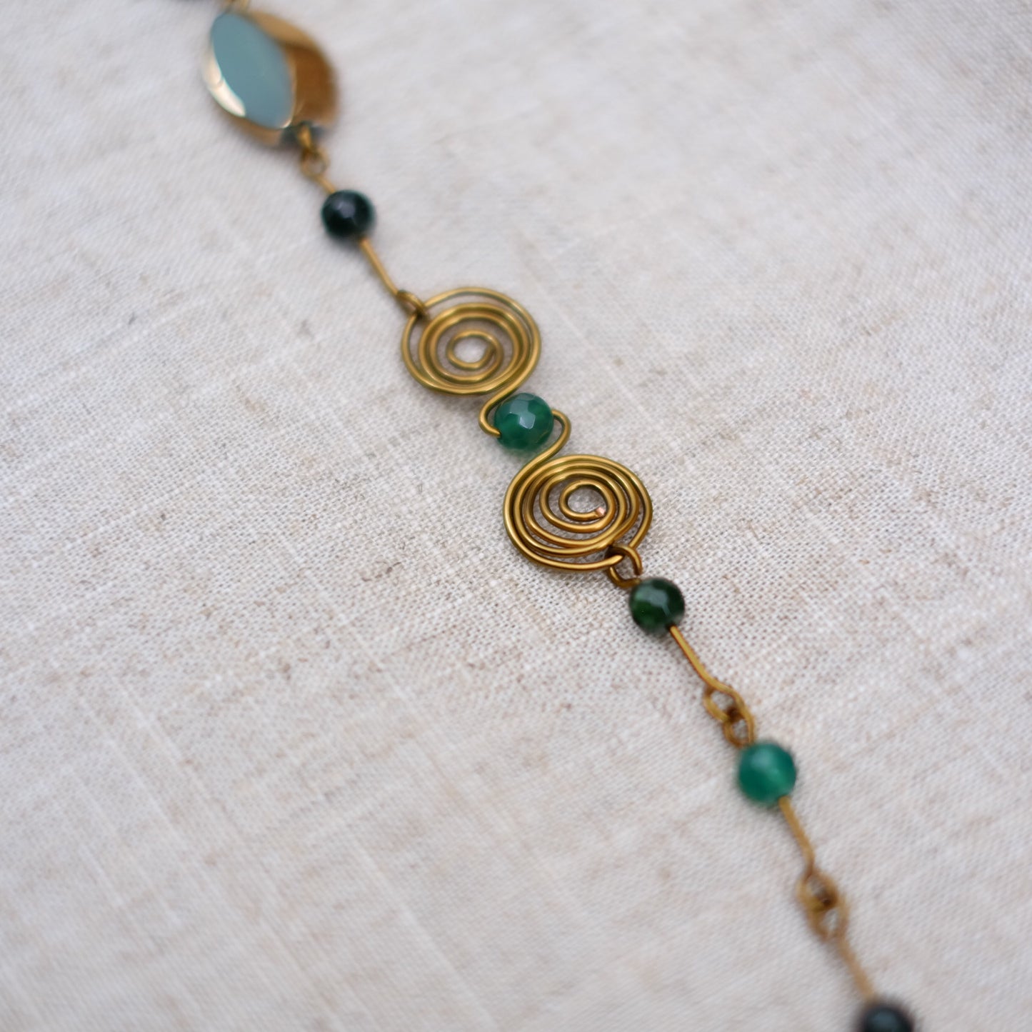 GREEN WAVE STRAP