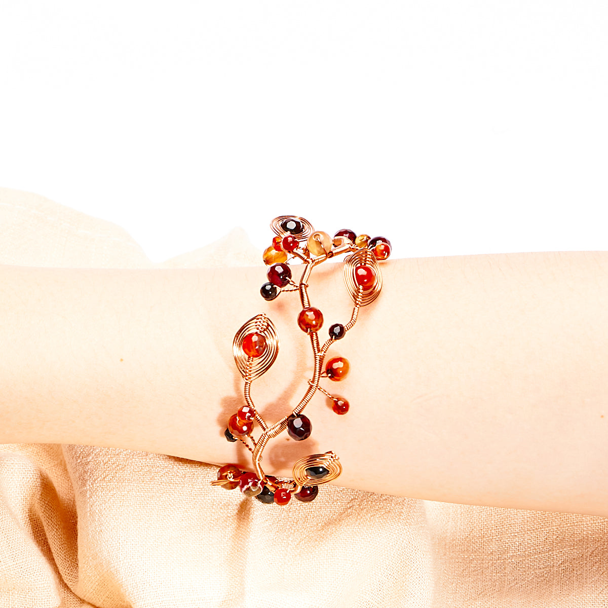 SOPHIA BANGLE BROWN RG