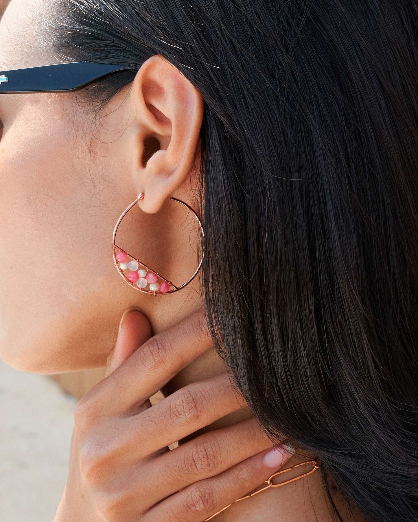 Madrid pink rg earring (12)
