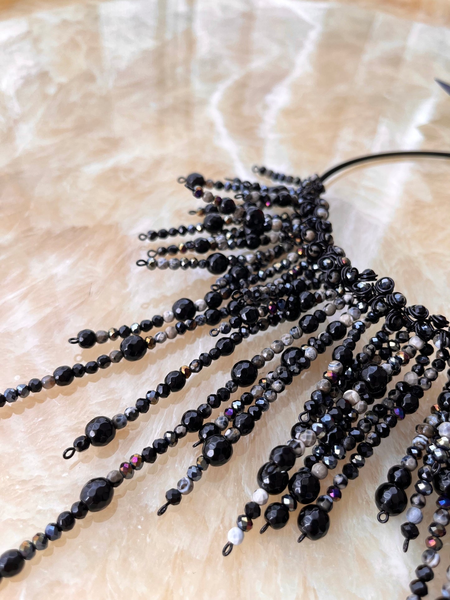 STARS CHOKER BLACK