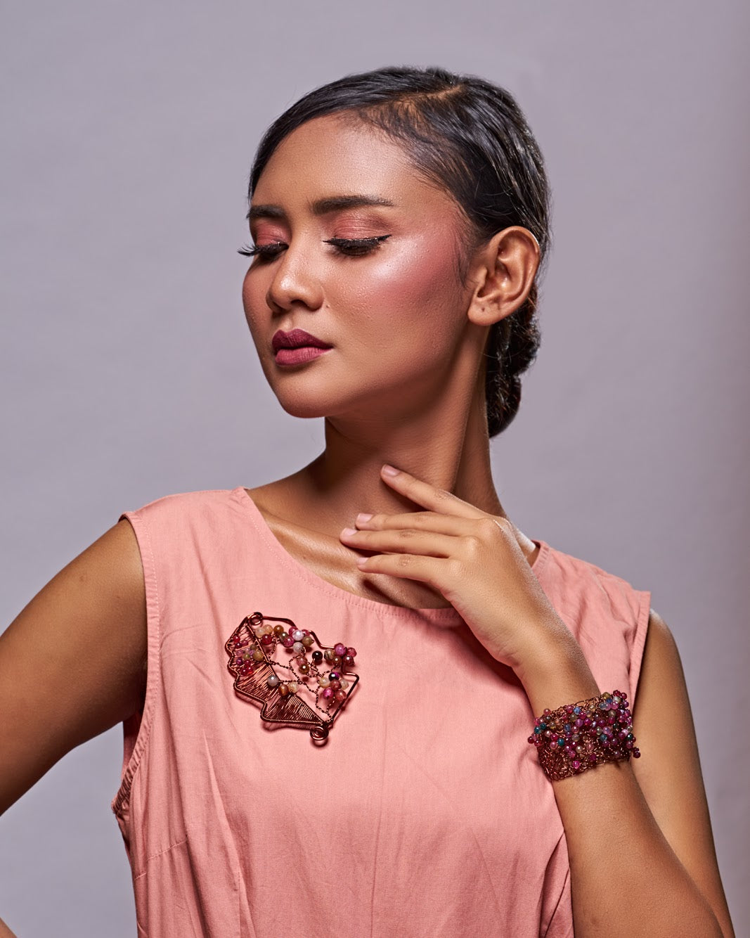 ADAMMA BANGLE COLORFUL BW