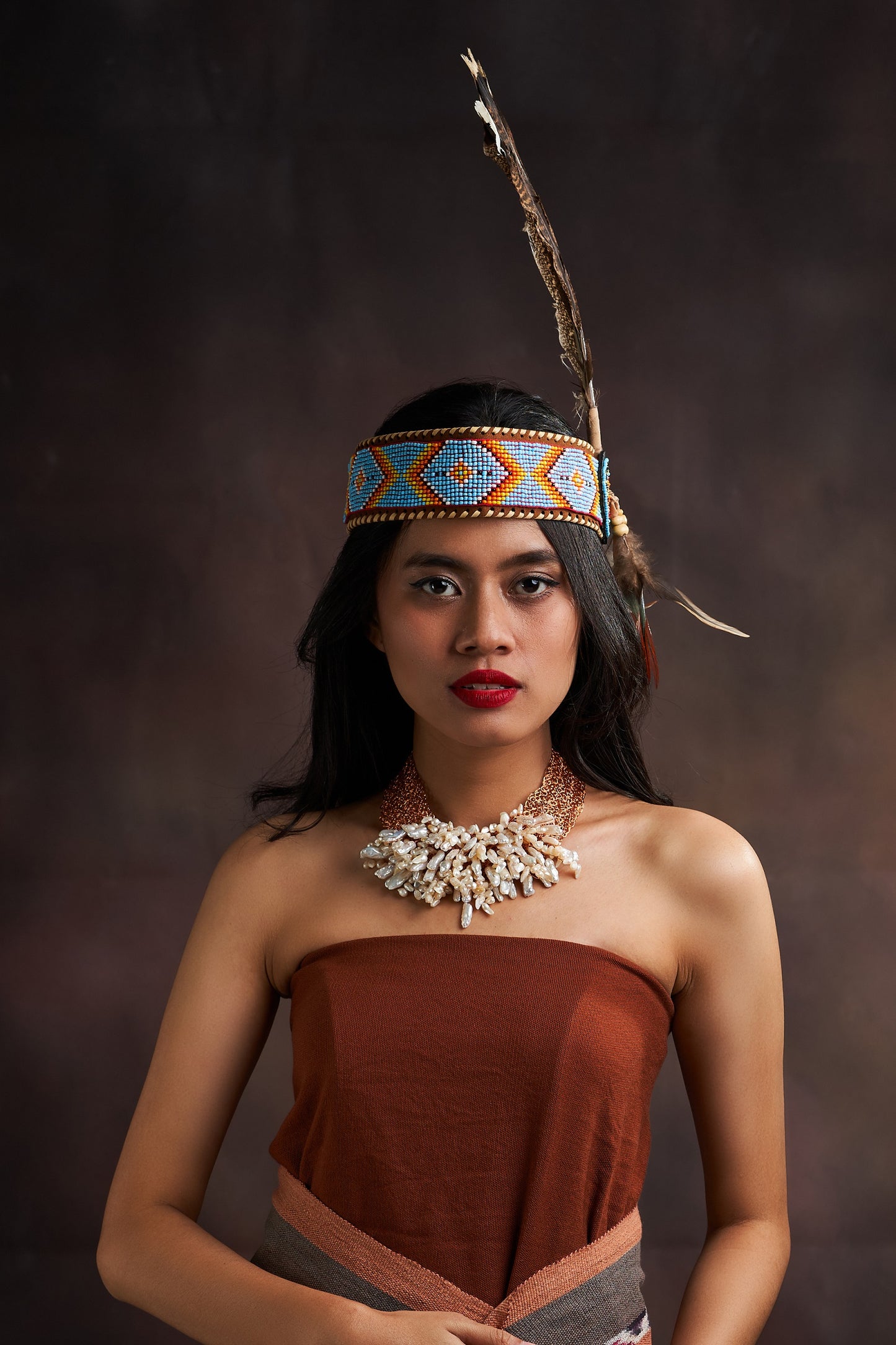 Borneo pearl RG choker