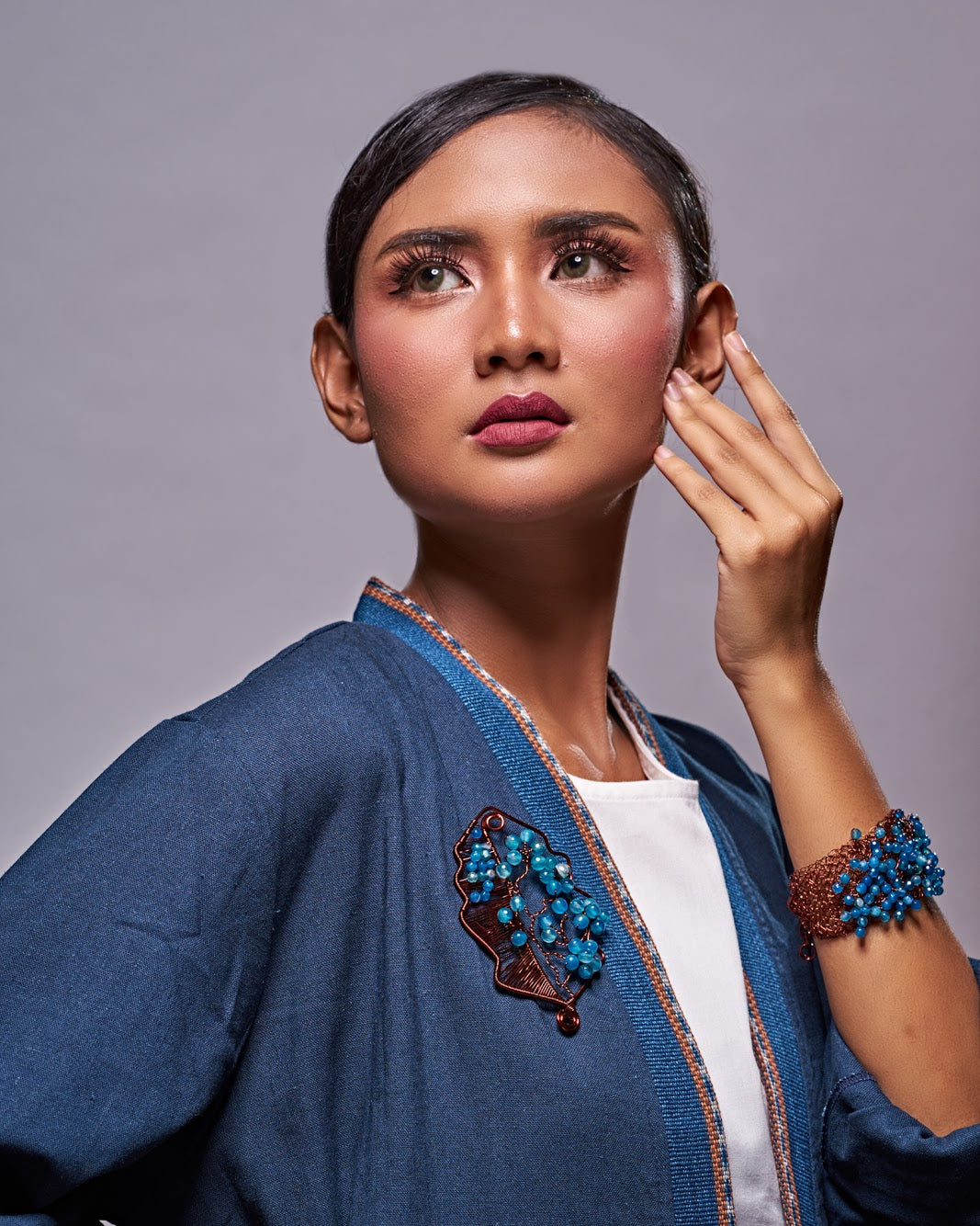 ADAMMA BANGLE BLUE BW