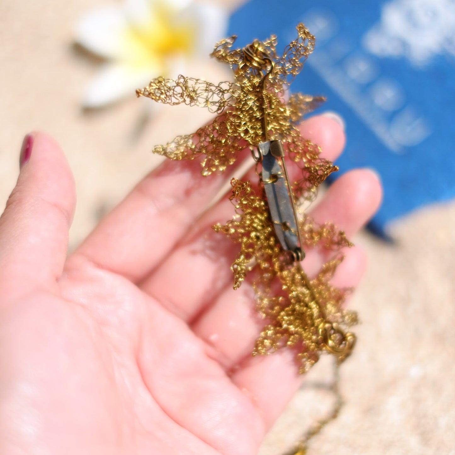 KEMUNING NECKLACE TIGER EYE GM