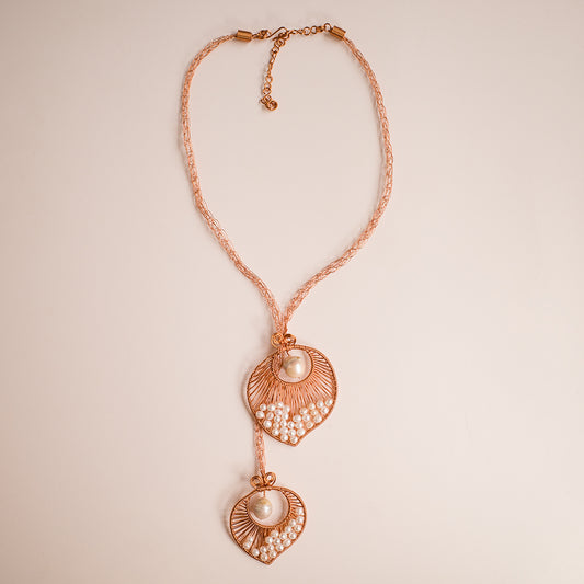 ZANNA LONG CHAIN PEARL RG