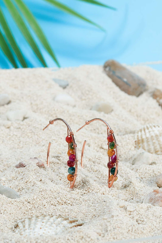 Madrid red colorful rg earring (12)