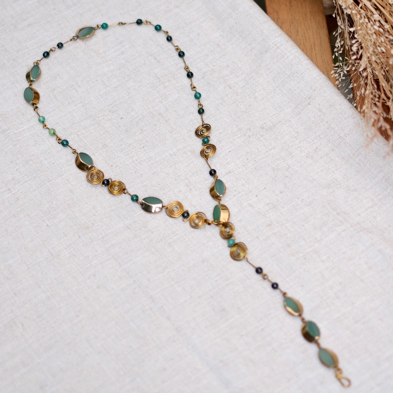 GREEN WAVE STRAP