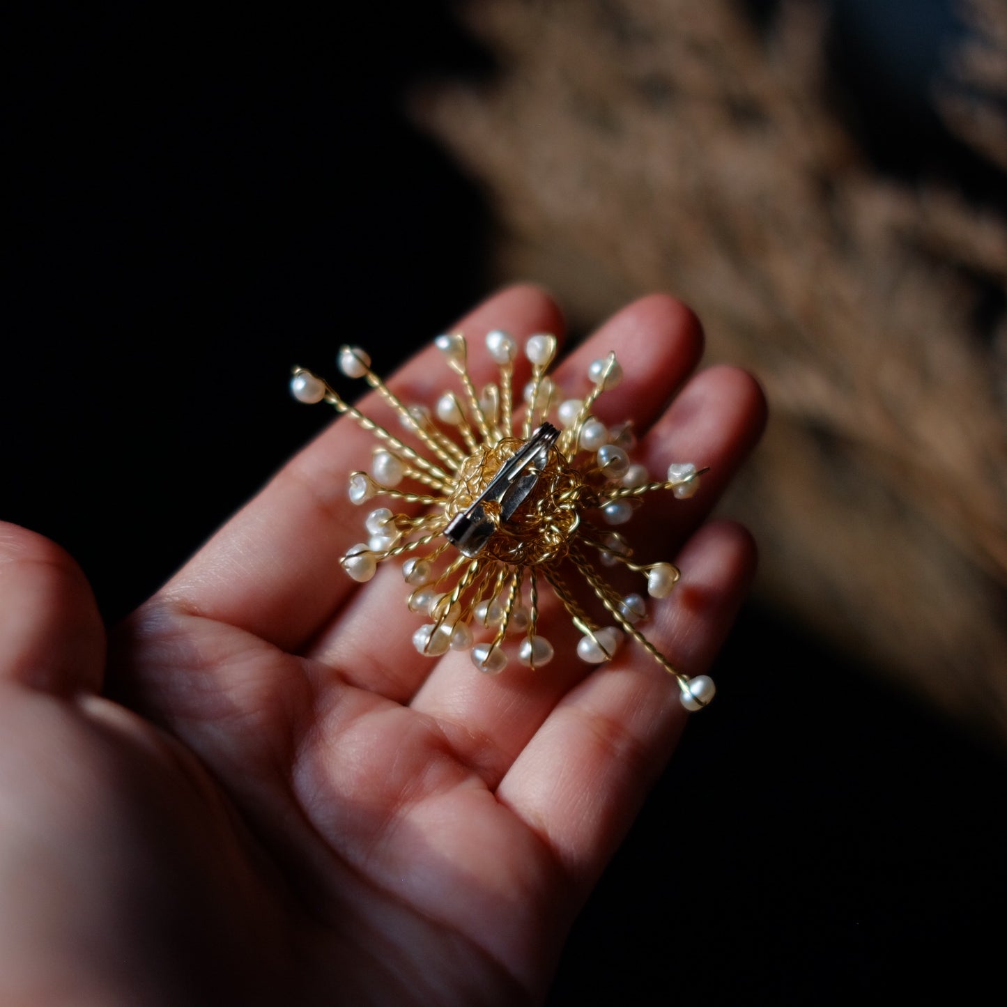 BROOCH MATAHARI PEARL G
